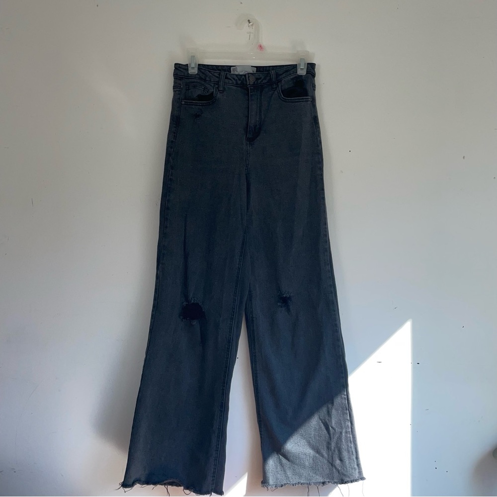 Wide leg jeans